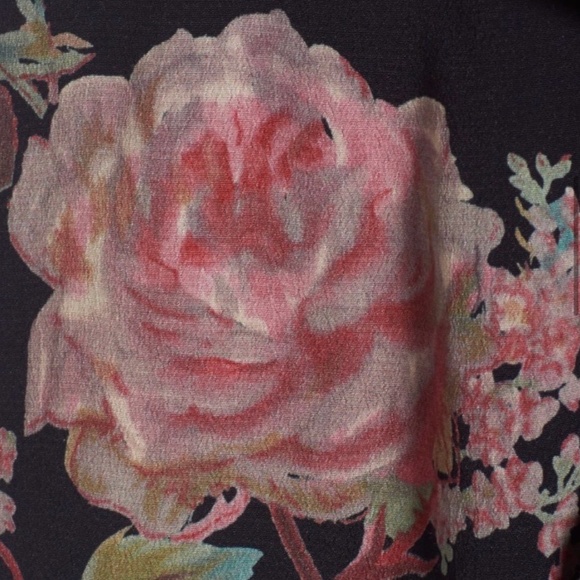 Privacy Please June Floral V-neck Wrap Mini Dress - Picture 5 of 11